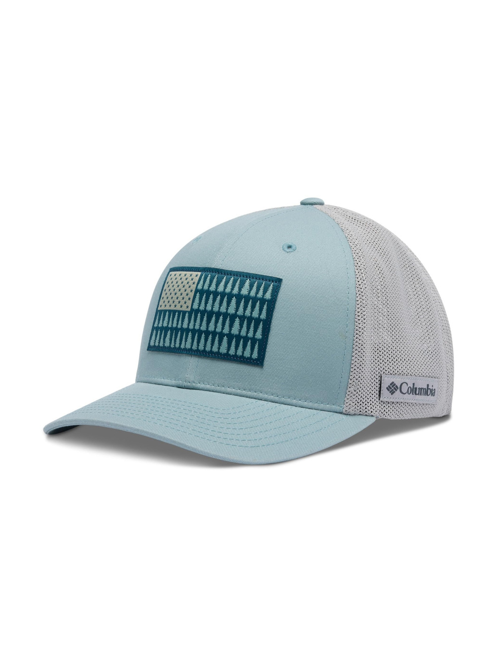 Unisex Adult PFG Logo Mesh Ball Cap | Crushed Blue | Size L